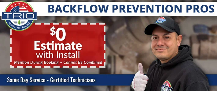 los gatos BAckflow Prevention Trio Heating, Air & Plumbing