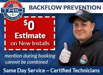 los gatos Backflow Prevention Trio Heating, Air & Plumbing