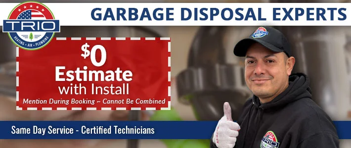 milpitas garbage disposal Trio Heating, Air & Plumbing
