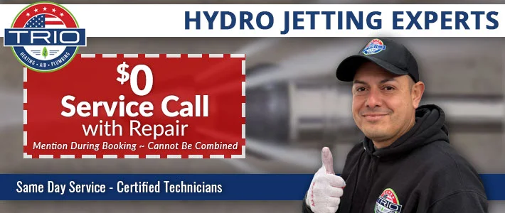 san jose Hydro Jetting Trio Heating, Air & Plumbing