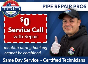 mountain view pipe repair Trio Heating, Air & Plumbing
