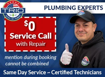 campbell Plumbing service Trio Heating, Air & Plumbing