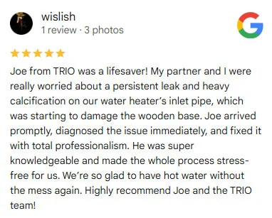 review 2 plumbing