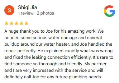 review 3 plumbing